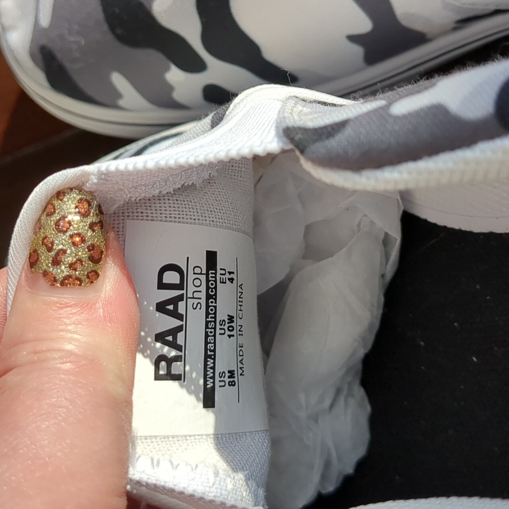 Raad Shop Mens Slip On Shoes Camo - Picture 6 of 6